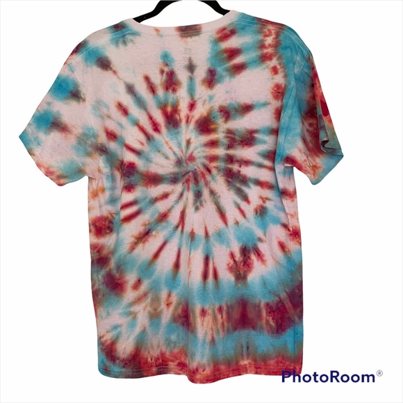 Buffalo bills | inspired custom tie dye tee shirt - Picture 6 of 8